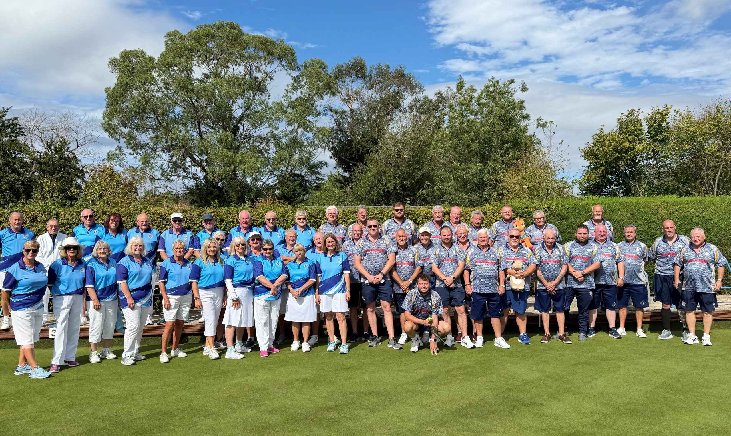 Bedwellty Park Bowls Club visit TMX